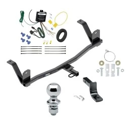 Reese Trailer Tow Hitch For 17-21 Chevrolet Bolt EV All Models Complete Package w/ Wiring Draw Bar and 1-7/8" Ball