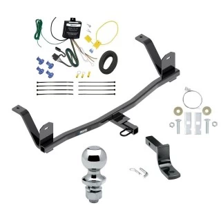 Reese Trailer Tow Hitch For 17-21 Chevrolet Bolt EV All Models Complete Package w/ Wiring Draw Bar and 1-7/8" Ball