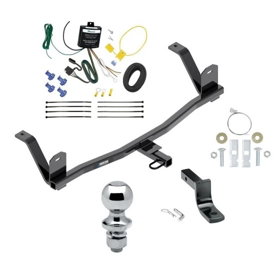 Reese Trailer Tow Hitch For 17-21 Chevrolet Bolt EV All Models Complete Package w/ Wiring Draw Bar and 1-7/8" Ball