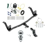 Reese Trailer Tow Hitch For 17-21 Chevrolet Bolt EV All Models Complete Package w/ Wiring Draw Bar and 2" Ball