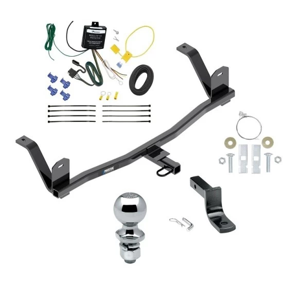 Reese Trailer Tow Hitch For 17-21 Chevrolet Bolt EV All Models Complete Package w/ Wiring Draw Bar and 2" Ball
