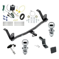 Reese Trailer Tow Hitch For 17-21 Chevrolet Bolt EV All Models Deluxe Package Wiring 2" and 1-7/8" Ball and Lock