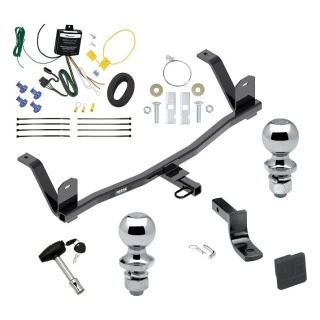 Reese Trailer Tow Hitch For 17-21 Chevrolet Bolt EV All Models Deluxe Package Wiring 2" and 1-7/8" Ball and Lock