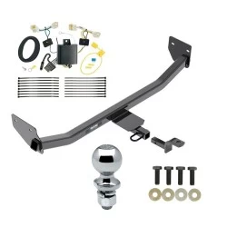 Reese Trailer Tow Hitch For 17-22 Hyundai Ioniq Complete Package w/ Wiring Draw Bar and 2" Ball