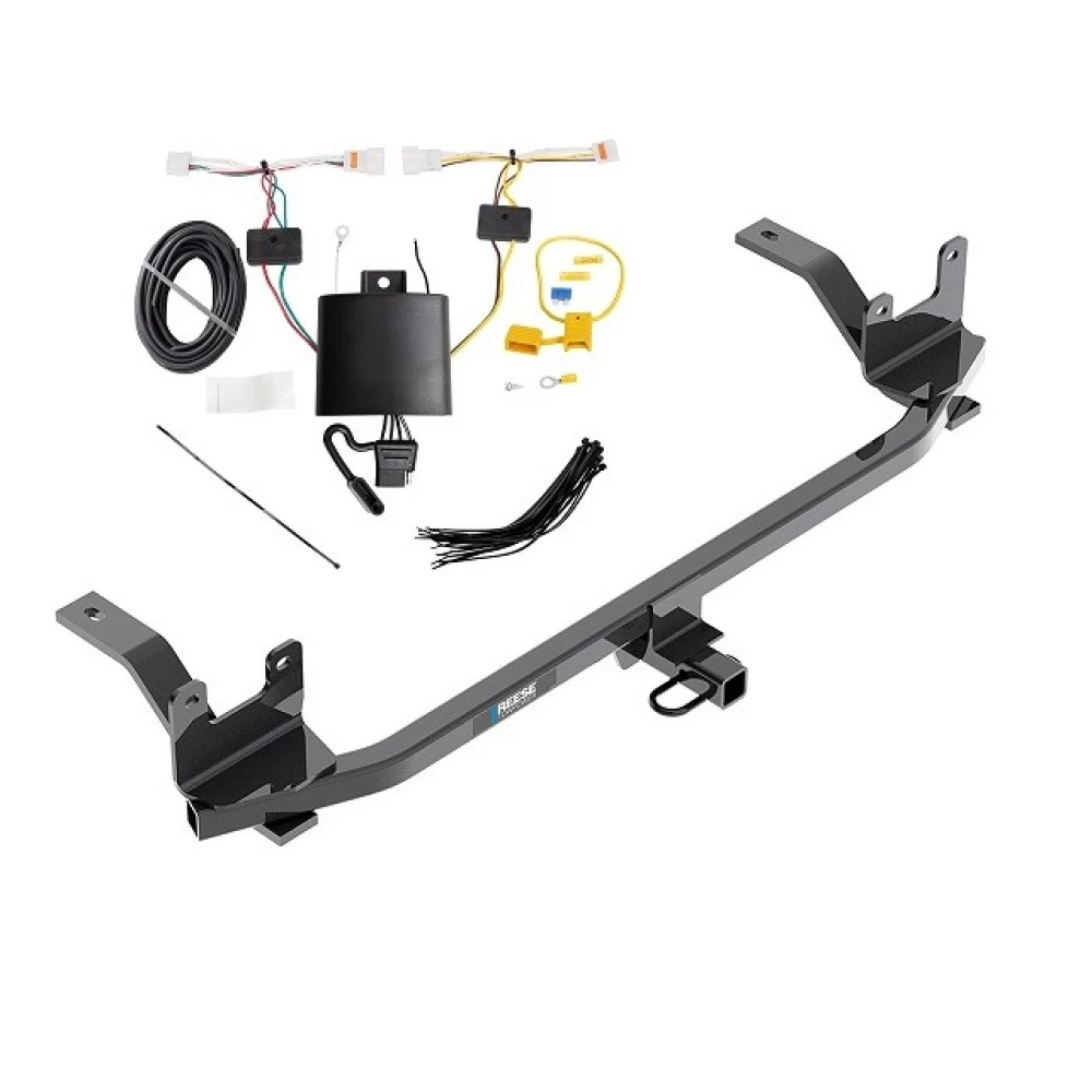 Reese Trailer Tow Hitch For 18-23 KIA Rio Sedan w/ Wiring Harness Kit Class 1 1-1/4" Receiver
