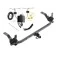 Reese Trailer Tow Hitch For 18-23 KIA Rio Sedan w/ Wiring Harness Kit Class 1 1-1/4" Receiver