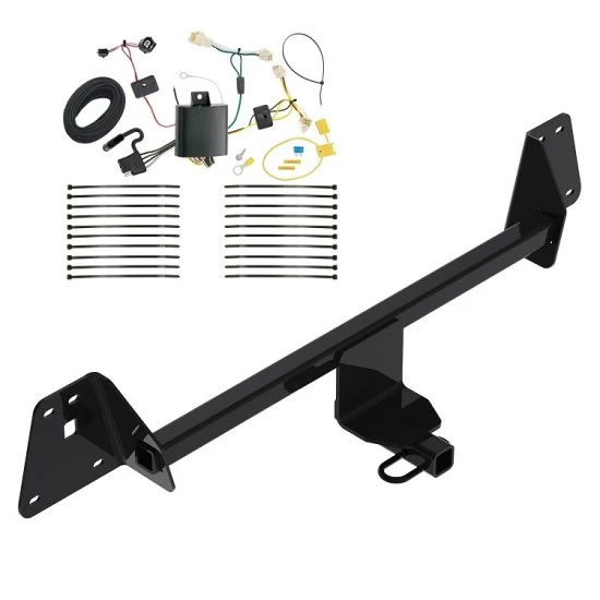 Reese Trailer Tow Hitch For 16-18 Toyota Prius All Models w/ Wiring Harness Kit Class 1 1-1/4" Receiver