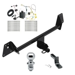 Reese Trailer Tow Hitch For 16-18 Toyota Prius All Models Complete Package w/ Wiring Draw Bar and 1-7/8" Ball