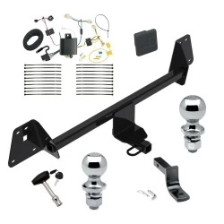 Reese Trailer Tow Hitch For 16-18 Toyota Prius All Models Deluxe Package Wiring 2" and 1-7/8" Ball and Lock