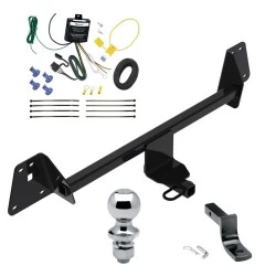 Reese Trailer Tow Hitch For 19-22 Toyota Prius AWD-e All Models Complete Package w/ Wiring Draw Bar and 1-7/8" Ball