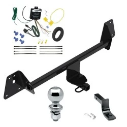 Reese Trailer Tow Hitch For 19-22 Toyota Prius AWD-e All Models Complete Package w/ Wiring Draw Bar and 2" Ball