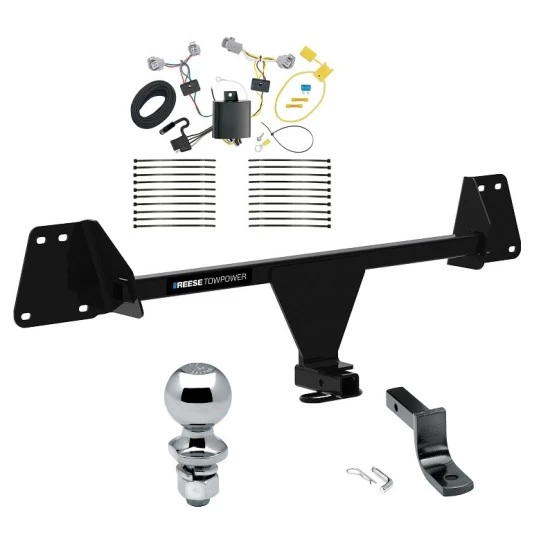 Reese Trailer Tow Hitch For 18-22 Toyota C-HR All Models Complete Package w/ Wiring Draw Bar and 2" Ball