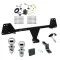 Reese Trailer Tow Hitch For 18-22 Toyota C-HR All Models Deluxe Package Wiring 2" and 1-7/8" Ball and Lock
