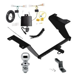 Reese Trailer Tow Hitch For 20-23 Hyundai Sonata All Models Complete Package w/ Wiring Draw Bar and 1-7/8" Ball