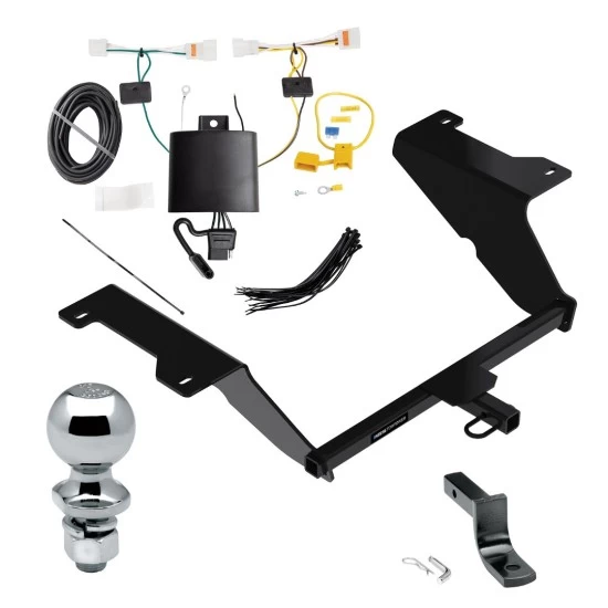 Reese Trailer Tow Hitch For 20-23 Hyundai Sonata All Models Complete Package w/ Wiring Draw Bar and 2" Ball
