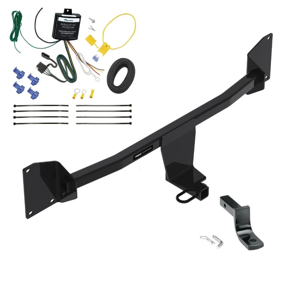 Reese Trailer Tow Hitch w/ Wiring For 2020 - 2022 Volkswagen Passat w/ LED Taillights