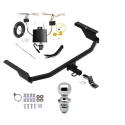 Reese Trailer Tow Hitch For 21-26 Hyundai Elantra Sedan Exc N, N Line, or Hybrid Complete Package w/ Wiring Draw Bar and 1-7/8" Ball