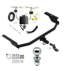 Reese Trailer Tow Hitch For 21-26 Hyundai Elantra Sedan Exc N, N Line, or Hybrid Complete Package w/ Wiring Draw Bar and 2" Ball