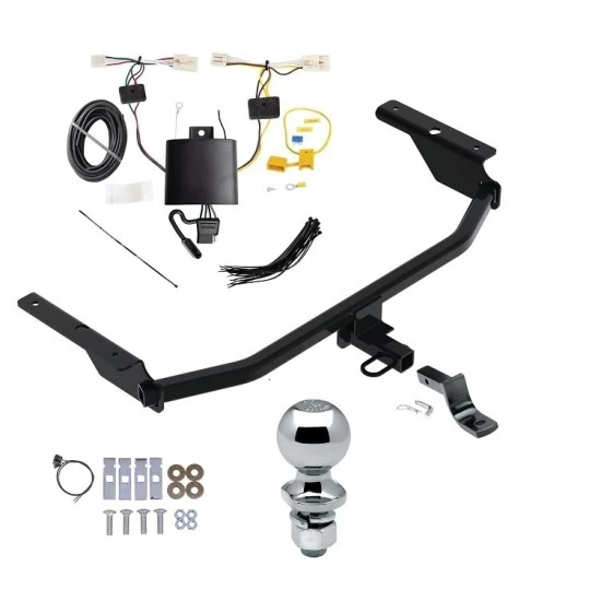 Reese Trailer Tow Hitch For 21-26 Hyundai Elantra Sedan Exc N, N Line, or Hybrid Complete Package w/ Wiring Draw Bar and 2" Ball