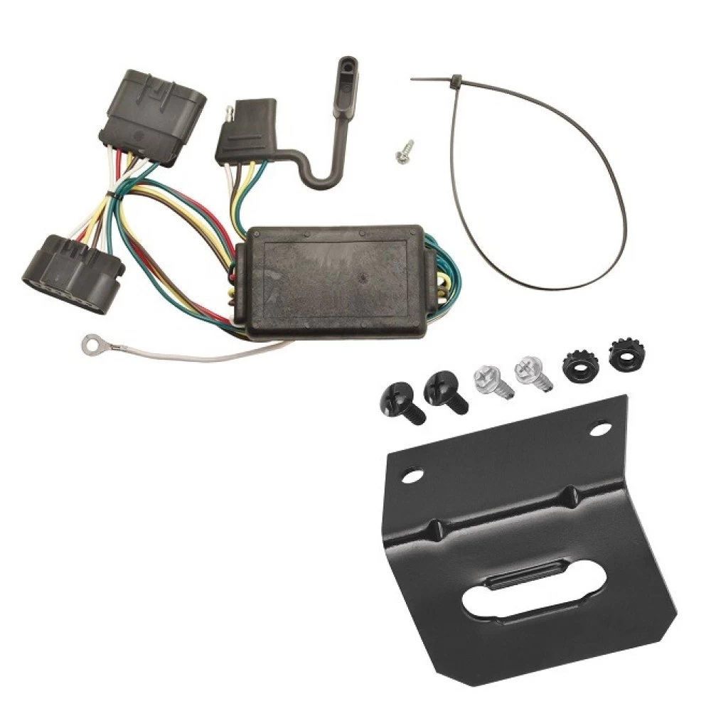 Plug and Play T-One Wiring Harness Connector 4-Flat Mounting Bracket Installation Instructions 78001 118144 Reese Trailer Wiring and Bracket 04-12 Chevrolet Colorado GMC Canyon 06-08 Isuzu i-280 i-290 i-350 i-370 Plug Play 4-Flat Harness 04 05 06 07 08 2 Reese Trailer Wiring and Bracket For 04-12 Chevrolet Colorado GMC Canyon 06-08 Isuzu i-280 i-290 i-350 i-370 Plug & Play 4-Flat Harness
