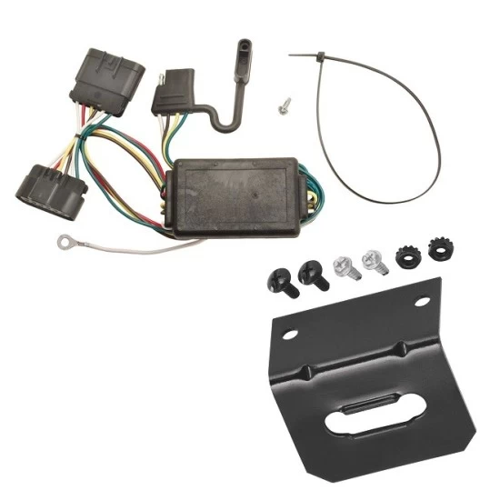 Plug and Play T-One Wiring Harness Connector 4-Flat Mounting Bracket Installation Instructions 78001 118144 Reese Trailer Wiring and Bracket 04-12 Chevrolet Colorado GMC Canyon 06-08 Isuzu i-280 i-290 i-350 i-370 Plug Play 4-Flat Harness 04 05 06 07 08 2 Reese Trailer Wiring and Bracket For 04-12 Chevrolet Colorado GMC Canyon 06-08 Isuzu i-280 i-290 i-350 i-370 Plug & Play 4-Flat Harness