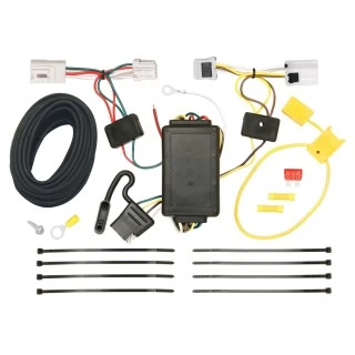 Trailer Hitch Tow Package Prodigy P3 Brake Control For 14-20 Nissan Rogue Except Sport w/ 7-Way RV Wiring 2" Drop Mount 2" Ball Class 3 2" Receiver Reese Tekonsha