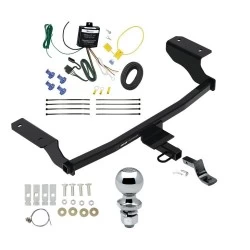 Reese Trailer Tow Hitch For 22-23 Chevrolet Bolt EUV All Models Complete Package w/ Wiring Draw Bar and 2" Ball