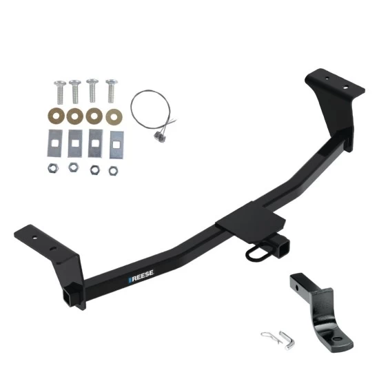 Custom Fit Trailer Hitch Draw-Bar w/ Pin/Clip Installation Hardware Installation Instructions 78296 3593 Reese Trailer Tow Hitch 21-22 Acura TLX All Styles Draw Bar Kit Class 1 1-1/4" Receiver 21 22 2021 2022 Reese Trailer Tow Hitch For 21-24 Acura TLX All Styles w/ Draw Bar Kit Class 1 1-1/4" Receiver