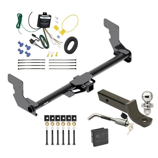 Reese Trailer Tow Hitch For 16-23 Mercedes Metris All Models Deluxe Package Wiring 2" Ball Mount and Lock