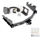 Trailer Hitch w/ 7-Way RV Wiring For 14-18 Chevy Silverado GMC Sierra 1500 (2019 LD & Legacy) Class 4 2" Receiver Reese