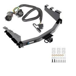 Trailer Hitch w/ Wiring For 14-18 Chevy Silverado GMC Sierra 1500 (2019 LD & Legacy) Class 4 2" Tow Receiver Reese Tekonsha