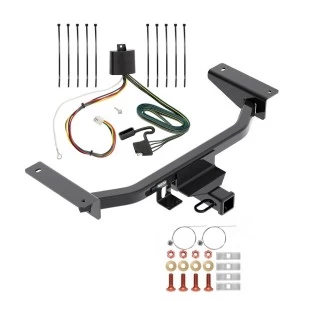 Trailer Hitch w/ Wiring For 16-23 Mazda CX-9 All Models Class 3 2" Tow Receiver Reese Tekonsha