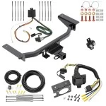 Trailer Hitch w/ 7-Way RV Wiring For 16-23 Mazda CX-9 All Models Class 3 2" Receiver Reese