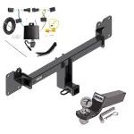 Reese Trailer Tow Hitch For 17-24 Jaguar F-Pace Complete Package w/ Wiring and 2" Ball