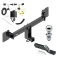 Reese Trailer Tow Hitch For 17-24 Jaguar F-Pace 2" Receiver Complete Package w/ Wiring and 1-7/8" Ball