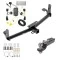 Tow Package For 10-17 Chevrolet Equinox GMC Terrain Trailer Hitch w/ Wiring 2" Drop Mount 2" Ball 2" Receiver Reese