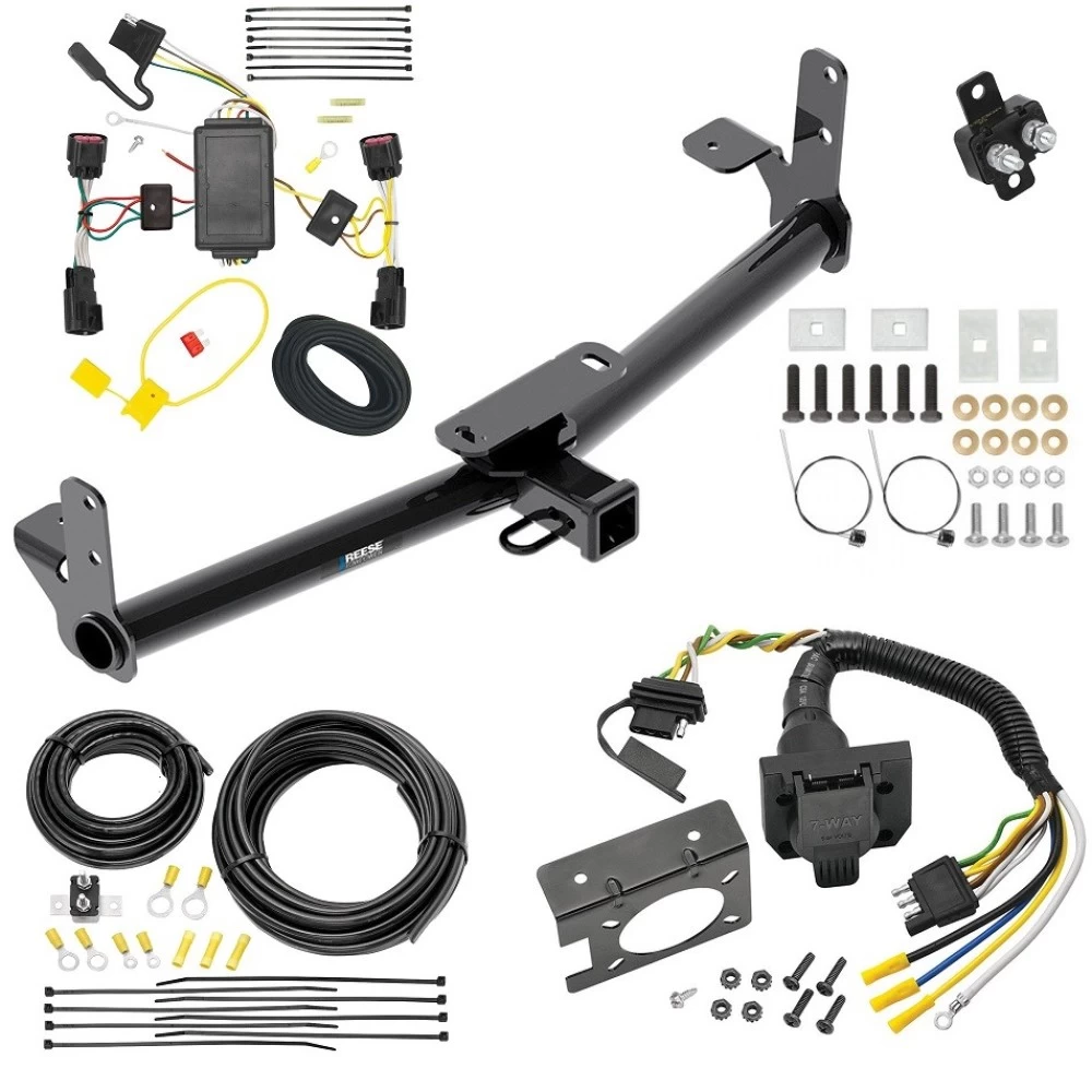 Trailer Hitch w/ 7-Way RV Wiring For 10-17 Chevrolet Equinox GMC Terrain Class 3 2" Receiver Reese