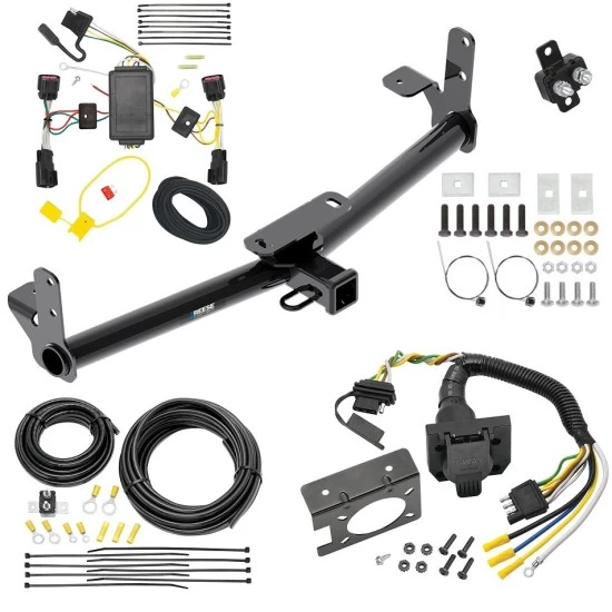 Trailer Hitch w/ 7-Way RV Wiring For 10-17 Chevrolet Equinox GMC Terrain Class 3 2" Receiver Reese