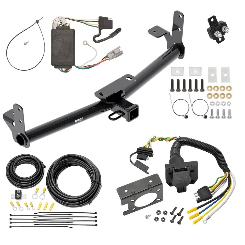 Trailer Hitch w/ 7-Way RV Wiring For 05-06 Chevrolet Equinox 06-06 Pontiac Torrent Class 3 2" Receiver Reese