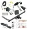 Reese Trailer Tow Hitch For 17-20 Chrysler Pacifica LX Touring 20-23 Voyager 22-23 Grand Caravan Except Hybrid Deluxe Package Wiring 2" Ball and Lock