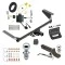 Ultimate Tow Package For 17-20 Chrysler Pacifica LX Touring 20-23 Voyager 22-23 Grand Caravan Except Hybrid Trailer Hitch w/ Wiring 2" Drop Mount Dual 2" + 1-7/8" Ball Lock Bracket Cover Reese