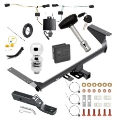 Reese Trailer Tow Hitch For 21-25 Chrysler Pacifica Excluding Hybrid Deluxe Package Wiring 2" Ball and Lock