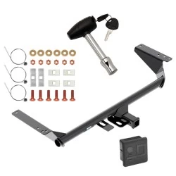 Reese Trailer Tow Hitch For 17-25 Chrysler Pacifica Except Hybrid 20-25 Voyager 22-23 Grand Caravan w/ Security Lock Pin Key + Cover
