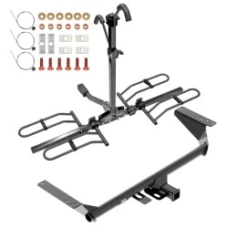 Reese Trailer Tow Hitch For 17-25 Chrysler Pacifica Except Hybrid 20-25 Voyager 22-23 Grand Caravan Platform Style 2 Bike Rack