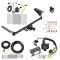 Trailer Hitch w/ 7-Way RV Wiring For 17-20 Chrysler Pacifica Except Hybrid Class 3 2" Receiver Reese