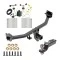 Tow Package For 17-22 KIA Sportage All Models Trailer Hitch w/ Wiring 2" Drop Mount 2" Ball 2" Receiver Reese