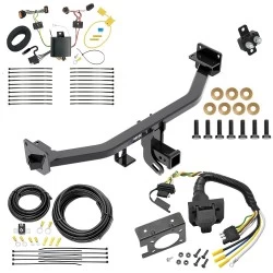 Trailer Hitch w/ 7-Way RV Wiring For 17-22 KIA Sportage All Models Class 3 2" Receiver Reese