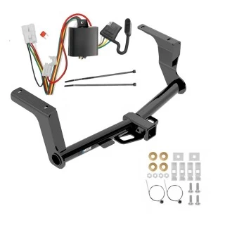 Trailer Hitch w/ Wiring For 13-15 Subaru Crosstrek Inc Hybrid Class 3 2" Tow Receiver Reese Tekonsha