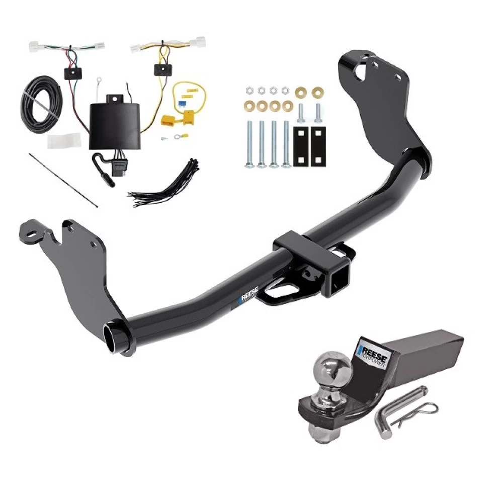 Reese Trailer Tow Hitch For 20-26 Mitsubishi Outlander Sport All Models Complete Package w/ Wiring and 2" Ball