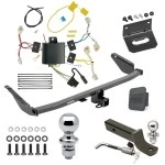 Ultimate Tow Package For 15-20 Toyota Sienna Exc SE Trailer Hitch w/ Wiring 2" Drop Mount Dual 2" and 1-7/8" Ball Lock Bracket Cover 2" Receiver Reese